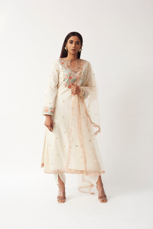 Maheshwari Kurta With Dhoti